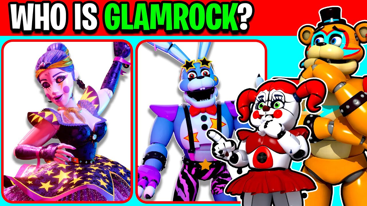 Guess the FNAF QUIZ with Circus Baby and Glamrock Freddy 