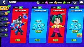 NEW FREE OFFERS! 3500 CREDITS COSMO & VINCE π± BRAWL STARS UPDATE π₯ NEW FREE OFFERS! 3500 CREDITS COSMO & VINCE π± BRAWL STARS UPDATE π₯