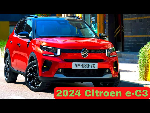 Relive the Reveal of All-new Citroën ë-C3 all electric 