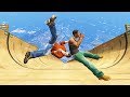 GTA 5 CRAZY Jumps/Falls Compilation #5 (GTA V Fails Funny Moments)