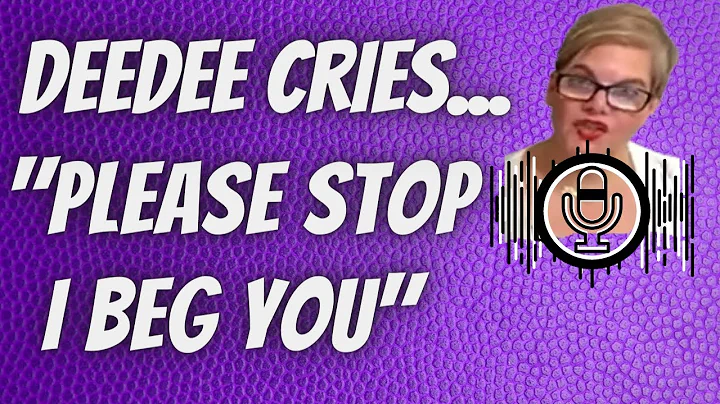 New leaked audio Deedee begging Nader to stop & th...