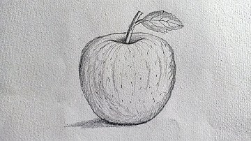 CÁCH VẼ QUẢ TÁO | DẠY VẼ QUẢ TÁO | How to draw an Apple.