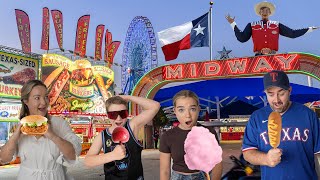 New Zealand Family Go To The Texas State Fair For The First Time