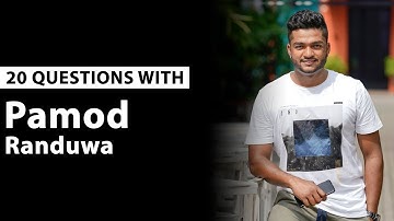 20 Questions with Photographer Pamod Randuwa !