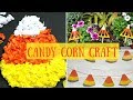 Candy Corn Halloween Craft | Candy Corn Decorations for Kids