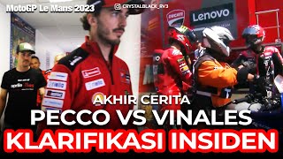 KLARIFIKASI INSIDEN PECCO VS VINALES !! TIDAK ADA PENALTI ?!! DAMAI ?!!