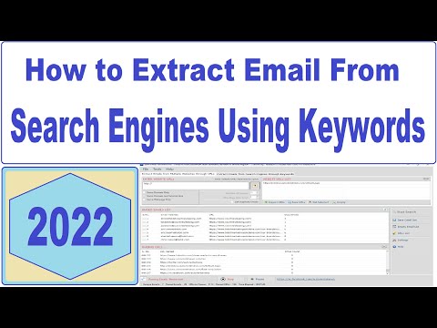 how to extract Emails from url list - how to extract email addresses from any websites online 2022