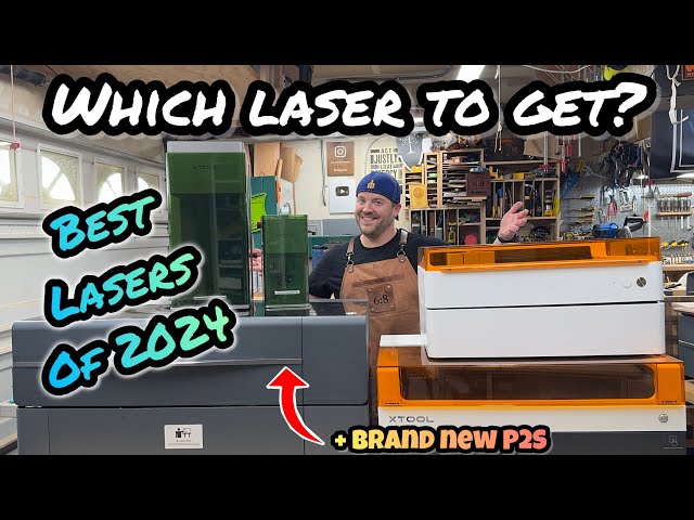 Best Lasers of 2024: Side by Side xTool lasers: P2S, S1, F1, F1