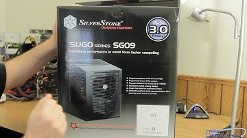 SilverStone Sugo SG09 Micro ATX Mini Tower Case Unboxing