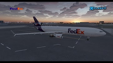 X-Plane 11.55 Rotate MD-11 Patch v1.03-4 FedX Ops Live