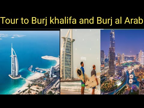 Tour to Burj al arab and Burj khlifa Dubai 🇦🇪.