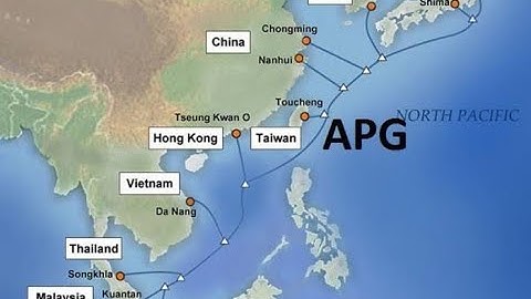 Internet Việt Nam đi quốc tế bị chậm do tuyến cáp APG gặp sự cố