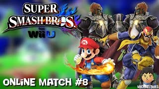 Super Smash Bros. for Wii U | Online Match #8 with shaggy4067, JcaLord and CheezyAura (1080p 60fps)