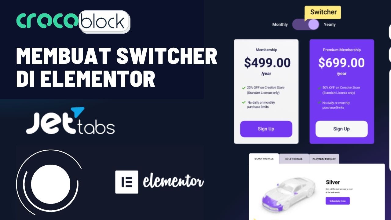 Membuat Switcher Di Elementor - Jet Tabs Plugin Switcher Setting