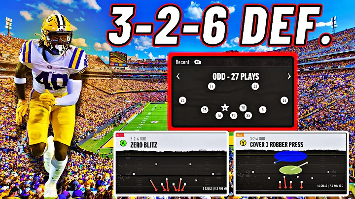 EA College Football 25 Defensive Tips & Breakdown: 3-2-6 Defense!