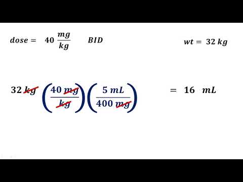 மருந்து கணக்கீடுகள் எளிதானவை