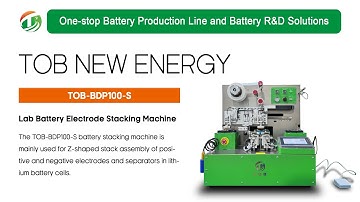 Semi-Auto Battery Electrode Stacking Machine For Lithium Pouch Cell