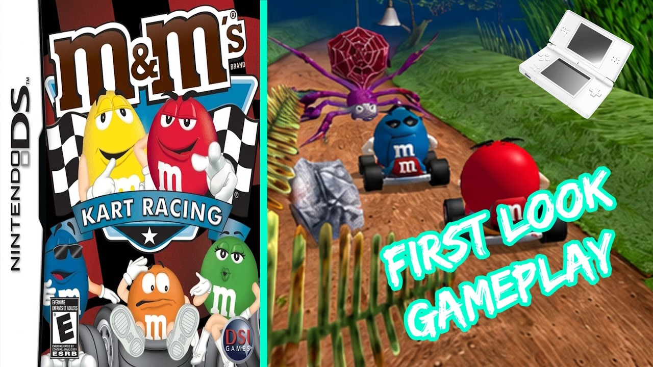 M&M's Kart Racing – Nintendo DS Gameplay - YouTube