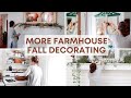 More Fall Decorating! + a DIY Neutral Fall Wreath