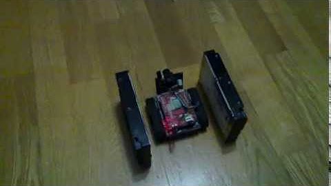 IMU navigation: move forward 1m, u-turn , move back to garage