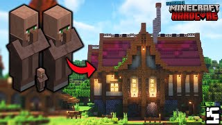 I Built a Medieval Tavern in Hardcore Minecraft! (#5)