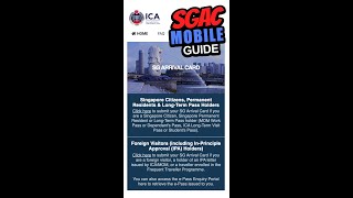 My ICA Singapore Arrival Card Guide | How to Register My ICA Singapore