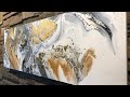 Fluid Painting Extreme Swipe Technique!! Acrylic Pouring Wigglz Art Beginners Welcome!! Please Share
