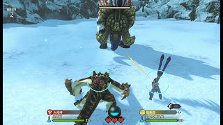 Mhst2 魔物獵人-破滅之翼 - 5星金冠巨獸討伐1下被打3百你敢信