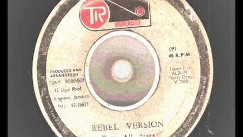 u roy & the﻿ gladiators- natty rebel extended with rebel version - tr groovemaster records-1976