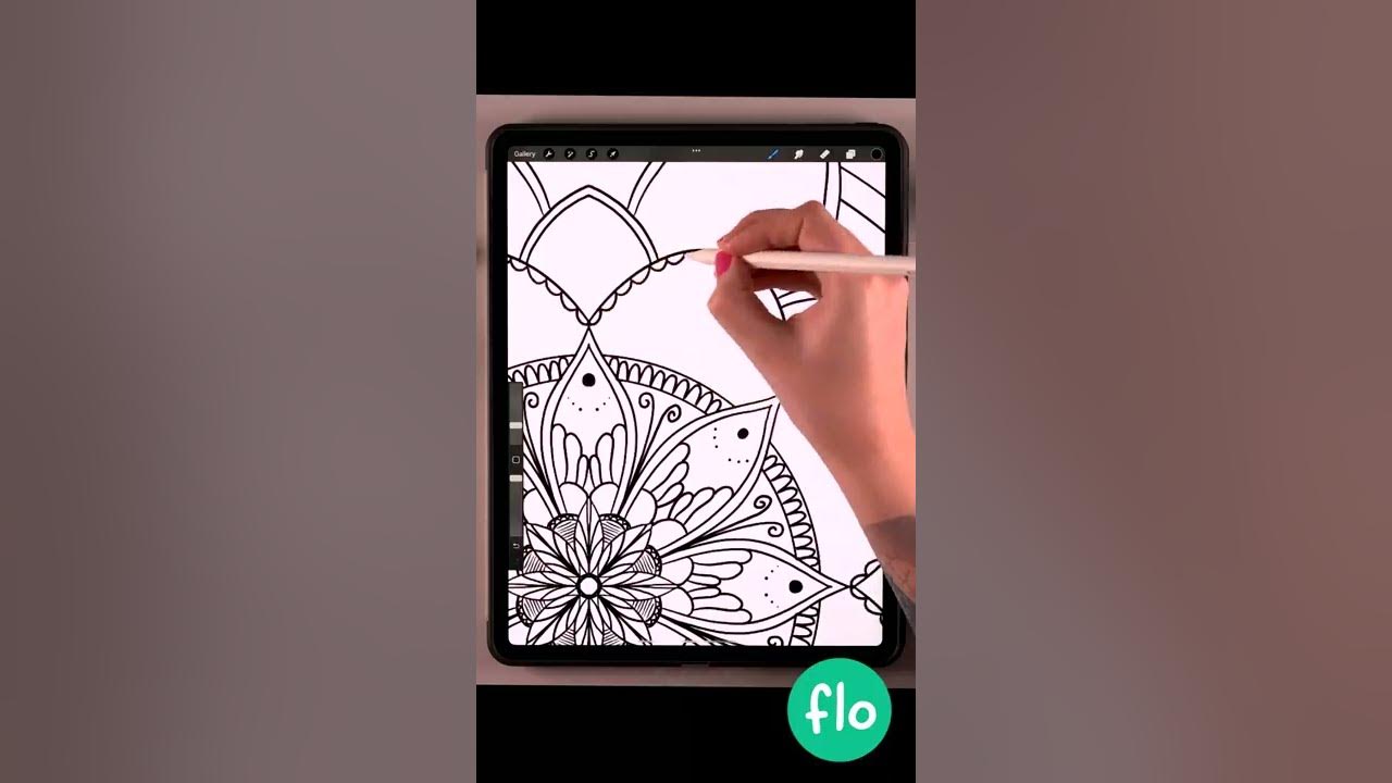 How to Draw a Mandala in Procreate — CatCoq
