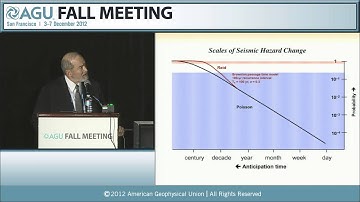 Fall Meeting 2012 Gutenberg Lecture Earthquake Forecasting as a System-Science Problem