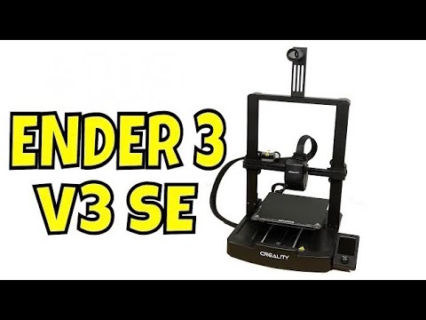 Creality Ender 3 V3 SE - Budget High Speed 3D Printing