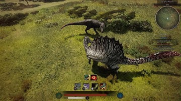 Spino vs. Rex [1v1] [Path of Titans Gameplay]