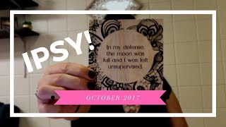 October Ipsy First Impressions | Unboxing