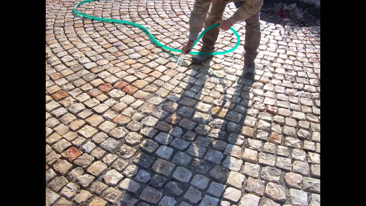 Plm pavimenti posa in opera di pietra naturale in sampietrini di ...