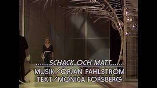 Rosa Körberg - Schack och matt (Melodifestivalen 1984)