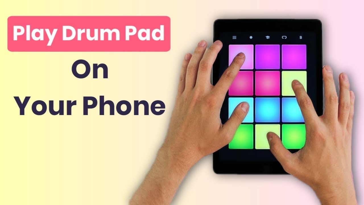 Play Drum Pad On Your Phone Drum Pad Machine Drum pad electro DK