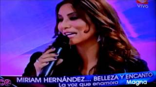 Myriam Hernández en el programa "A las once" (27/11/12)