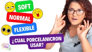 Comparación entre porcelanicron NORMAL FLEXIBLE y SOFT │Taller Lash