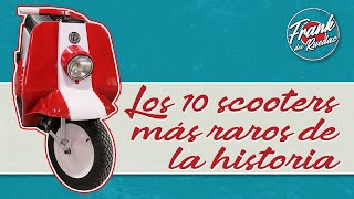 Los 10 scooters más raros de la historia / 10 MOTONETAS QUE NO CONOCÍAS / MARCAS RARAS DE MOTOS