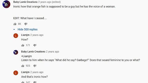 The 2nd Angriest Comment Thread On YouTube (Inspired by Penguinz0)