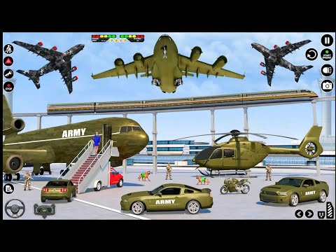 Army Vehicle Transport Truck - Army Vehicle Transport Simulator Driver Missions - Android Gameplay