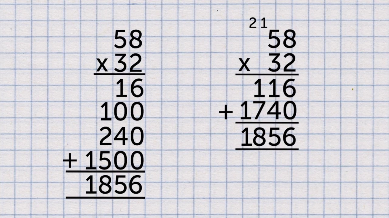 Math – Long Multiplication