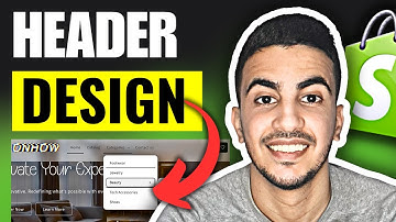 Shopify Header Design - Dawn Thema Aanpassing