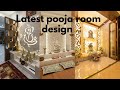Latest pooja room designs for living room-2021 | Best mandir decoration ideas @interiormaata