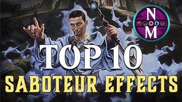 MTG Top 10: Saboteur Effects | Combat Damage to Player Triggers | Episode 320