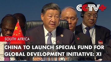 China to Launch Special Fund for Global Development Initiative: Xi
