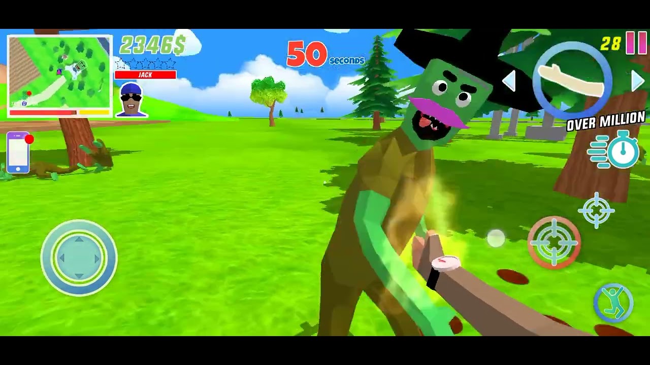 Jack vs zombie apocalsype