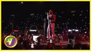 Burna Boy Love Damini Tour Jamaica | TVJ Entertainment Report