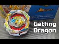 B199 gatling dragon krcm10  beyblade burst bu  unboxing